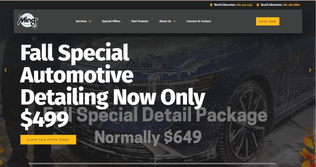 Ming Shine | Ceramic Coatings | 3M Paint Protection Film | Auto Detailing Website