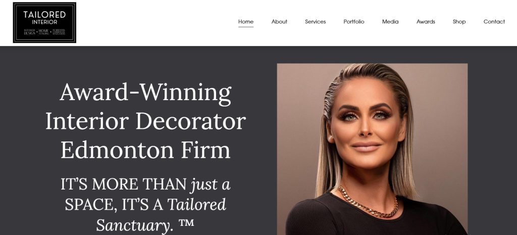 Tailored Interior Inc Website