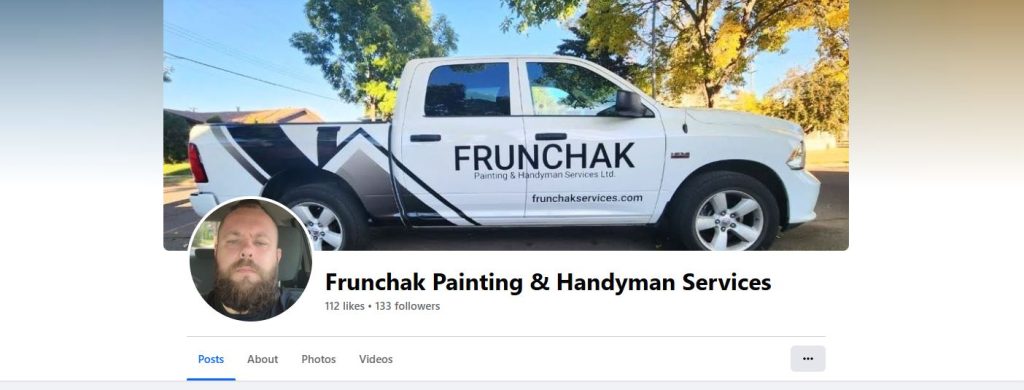 Frunchak Painting & Handyman Services Website