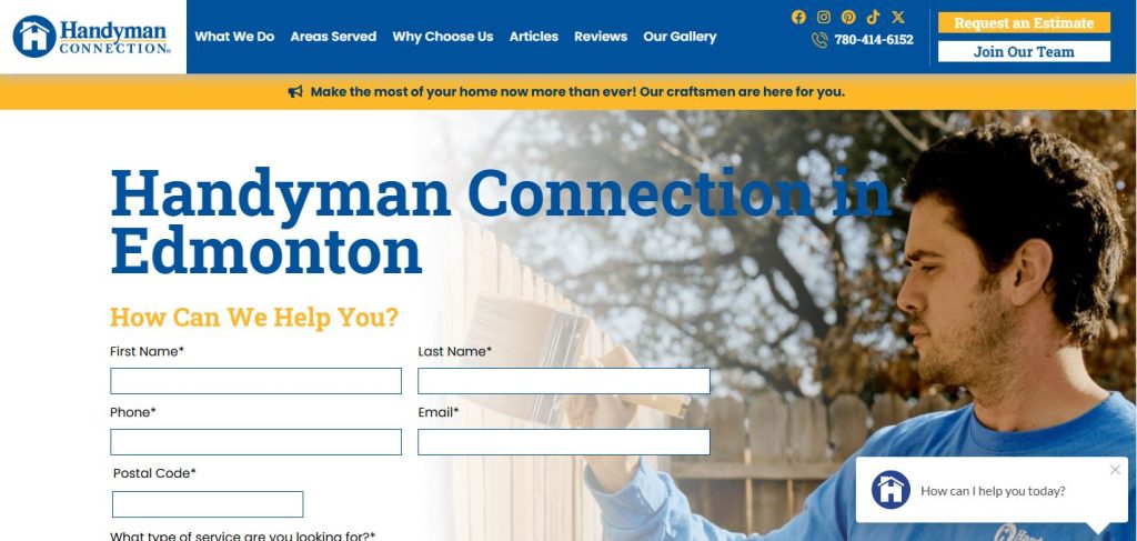 Handyman Connection Website