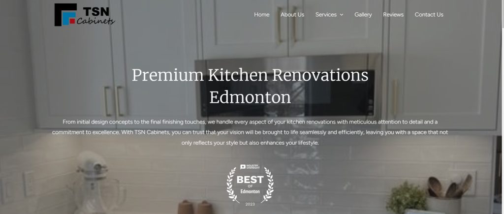 TSN Cabinets Website