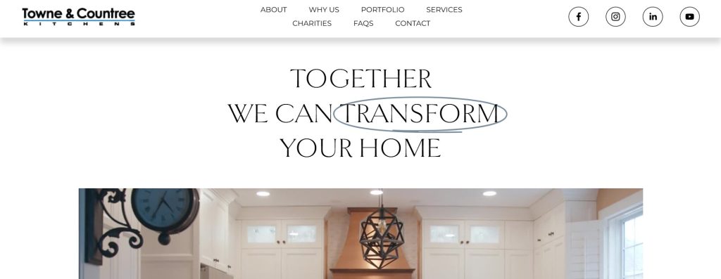 Towne & Countree Kitchens Website